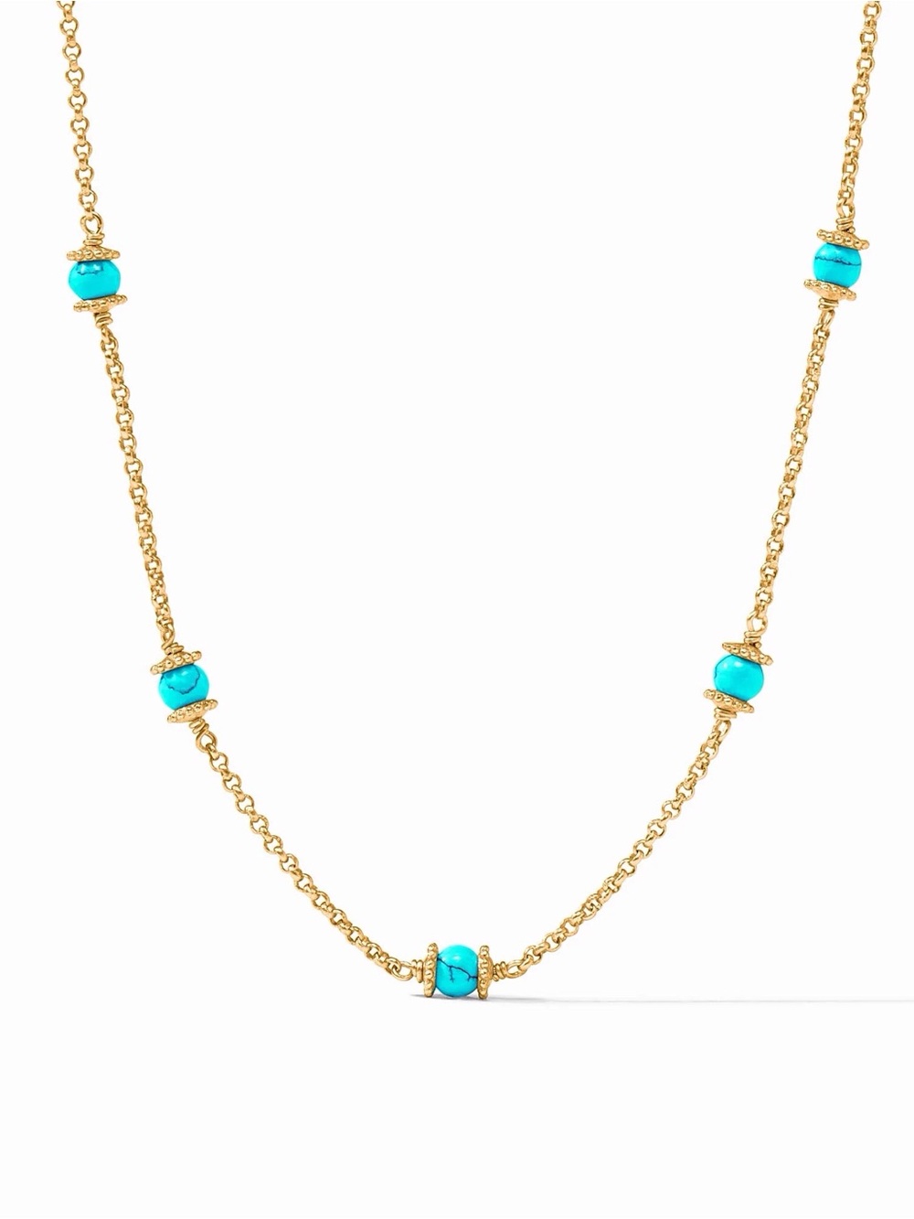 Julie Vos Hydra Delicate Station Necklace
